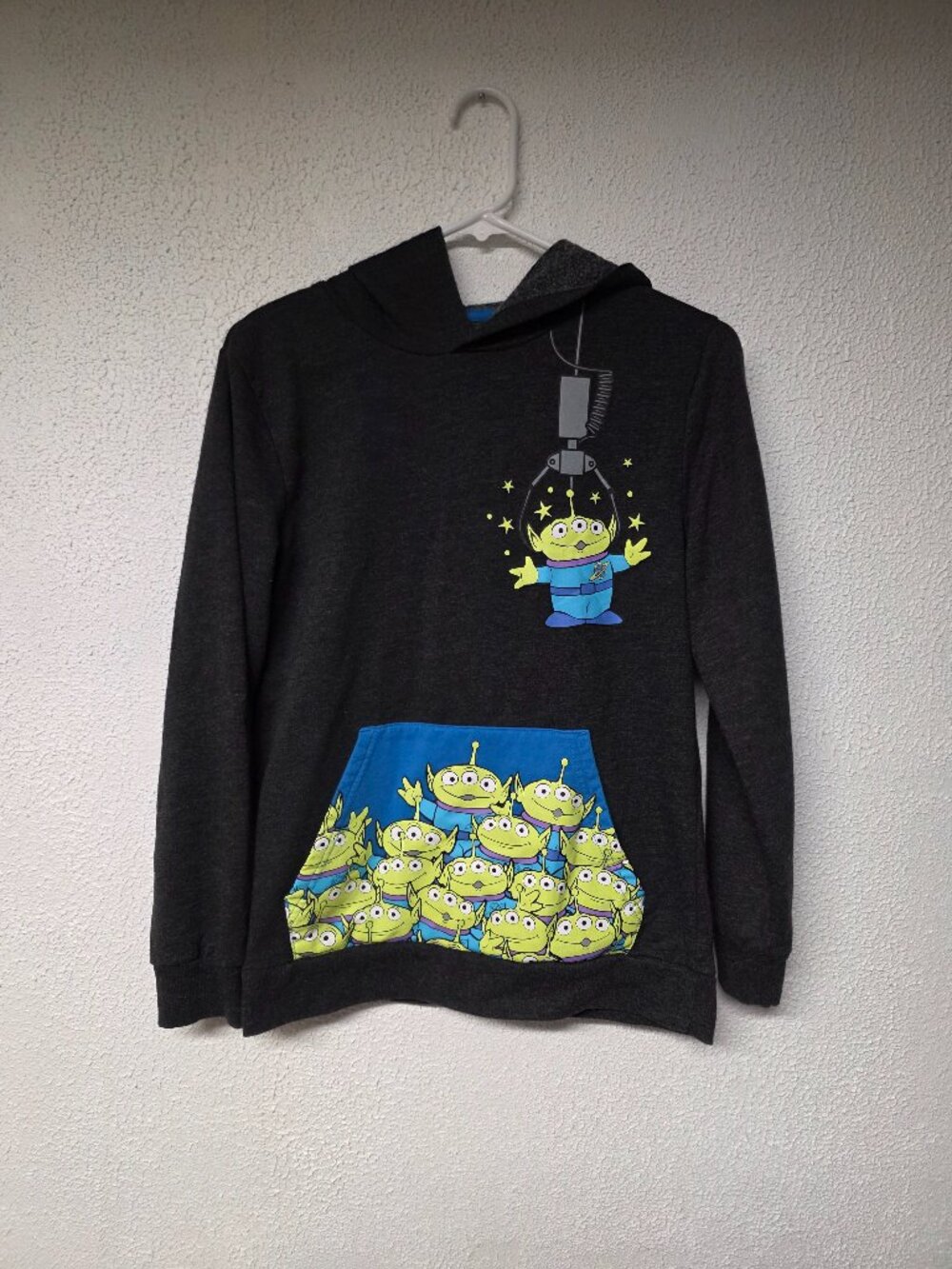 Hoodie Kids Disney Pixar Toy Story Alien Spaceship Youth Large
